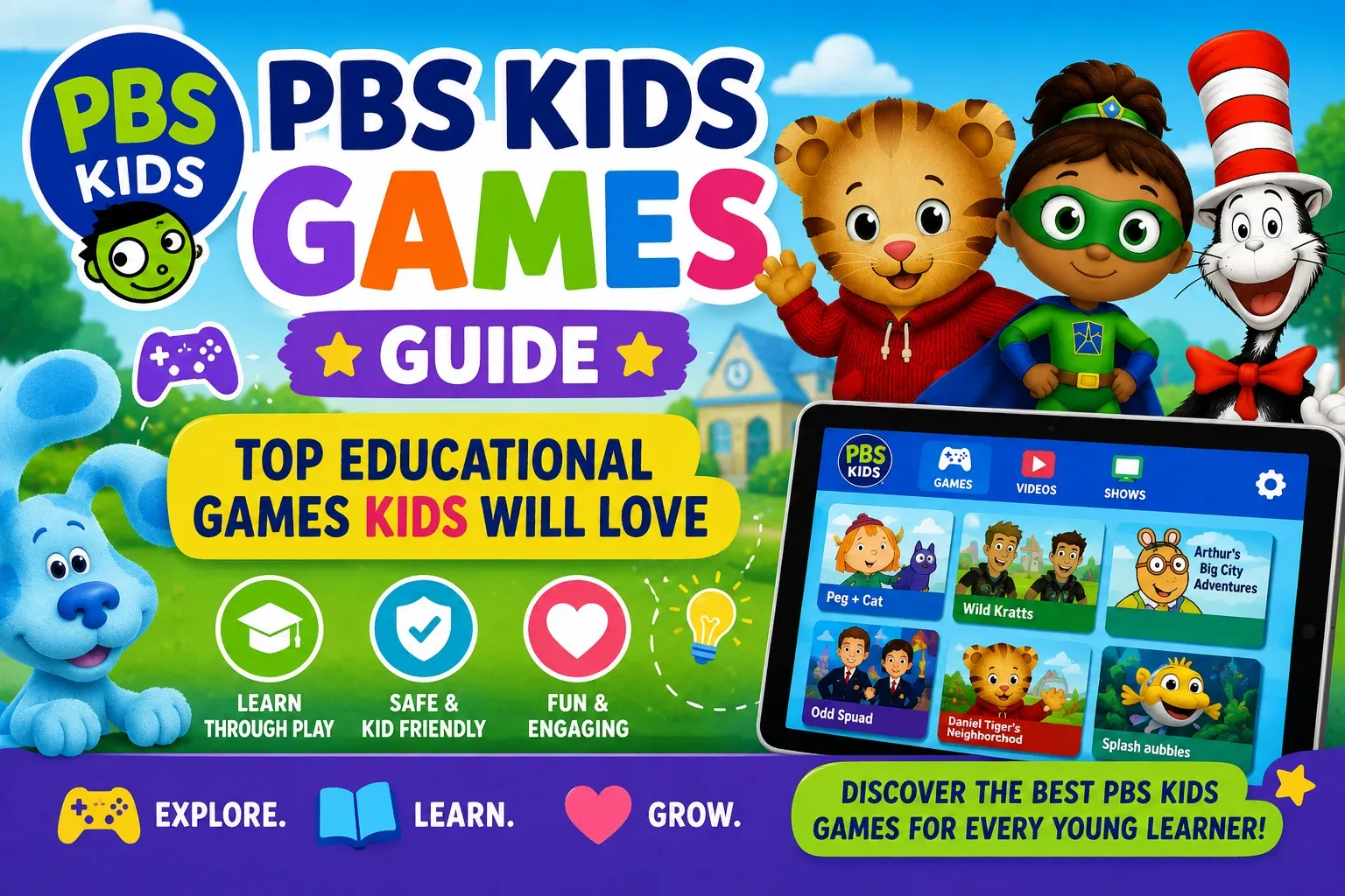 PBS Kids Games Guide: Top Educational Games Kids Will Love